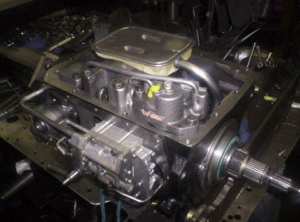 '53 Lincoln Transmission partly assembled